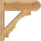Ekena Millwork Balboa Rough Sawn Craftsman Outlooker, Western Red Cedar, 8"W x 24"D x 24"H OUT08X24X24BOA04RWR - alternate 3